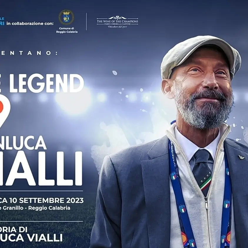 Reggio, \"The Legend Gianluca Vialli\" allo stadio Granillo: ecco chi ci sarà