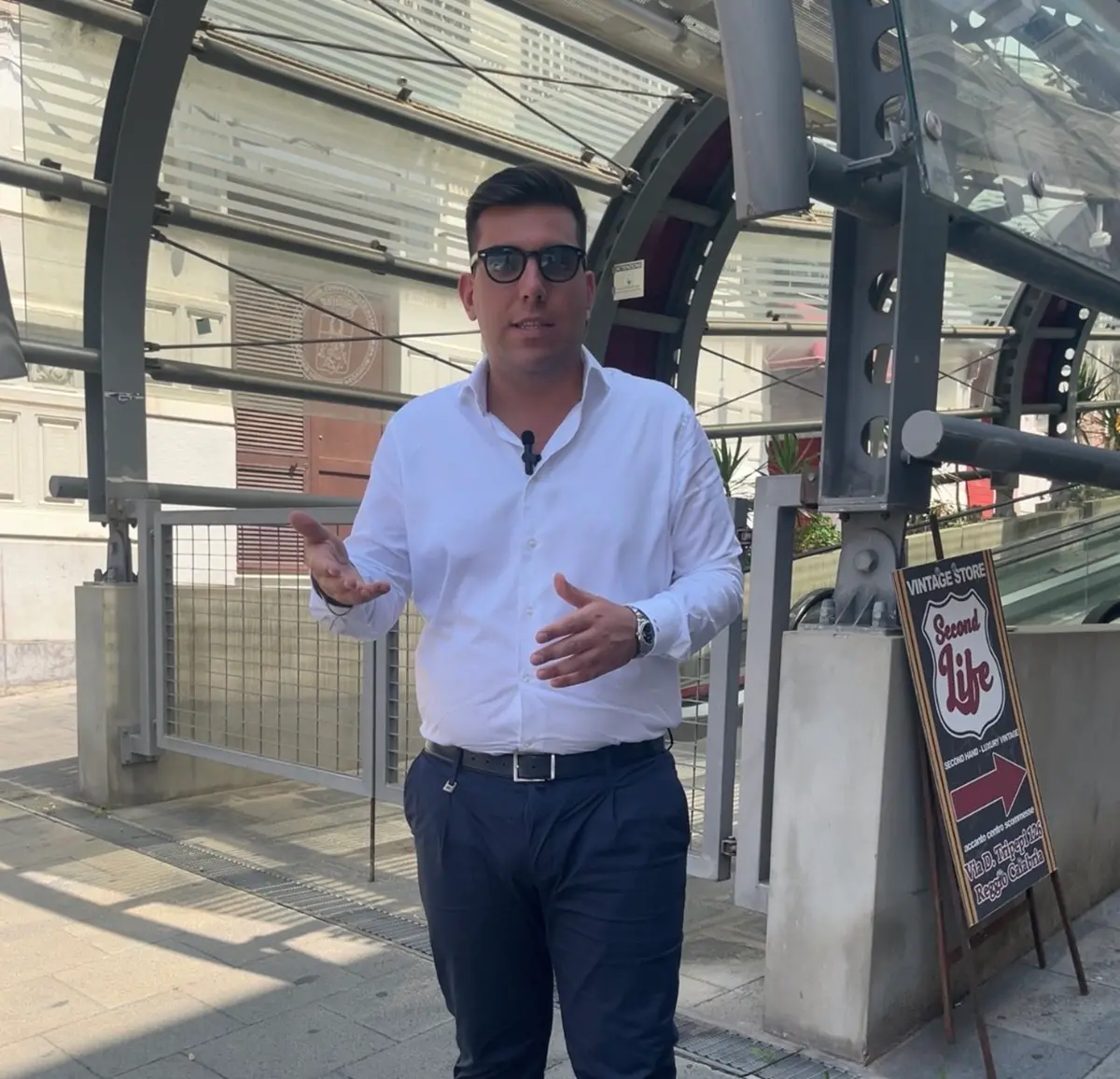 Reggio, Milia: «Il tapis roulant fermo in piena stagione estiva, ripartano al più presto i lavori di ripristino»