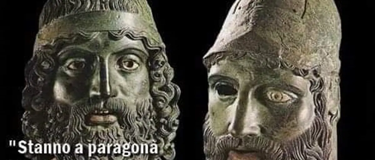 I Bronzi di Riace protagonisti delle vignette di Federico Palmaroli, \"Le più belle Frasi di Osho\"