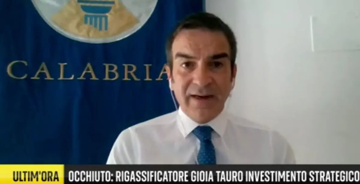 Gioia Tauro, Occhiuto: «Sarà inserito nel piano nazionale dei nuovi rigassificatori»