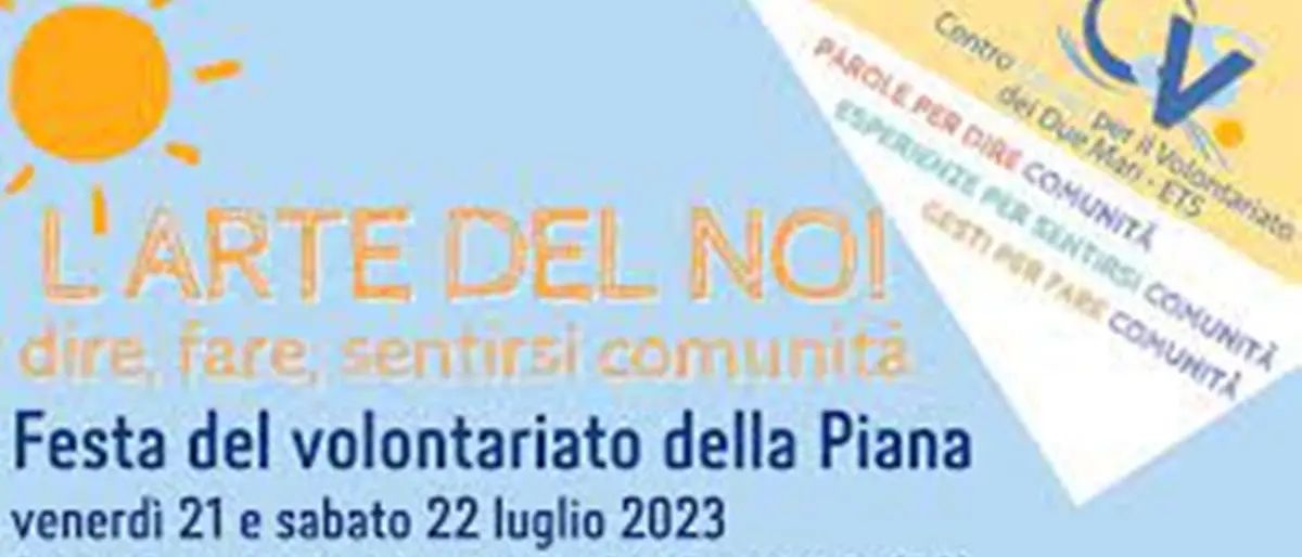 San Ferdinando, presentazione della \"Festa del volontariato della Piana\"