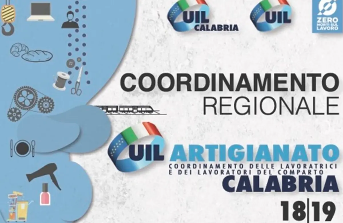 Calabria, incontro dibattito del Coordinamento regionale della Uil Artigianato