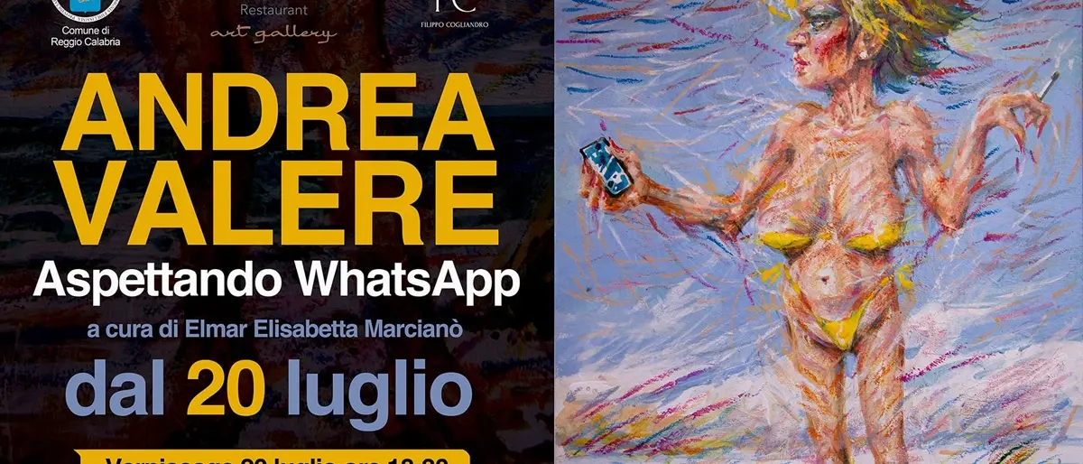 Reggio, personale del maestro Andrea Valere