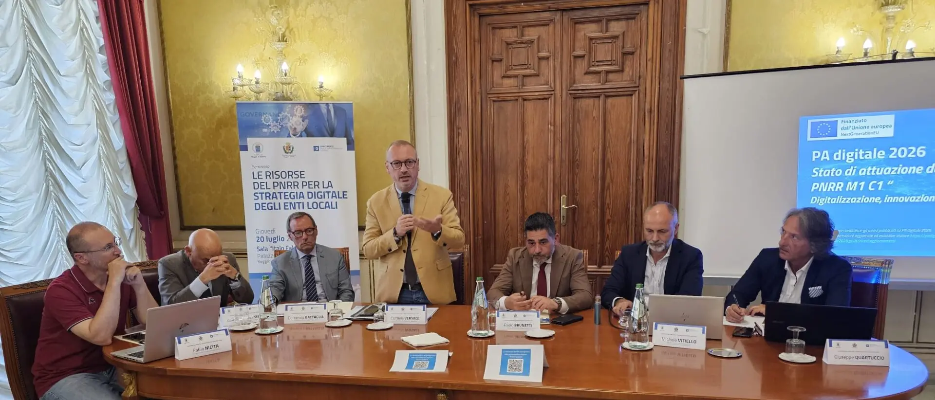 Reggio, comune e città metropolitana al lavoro sulla transizione digitale