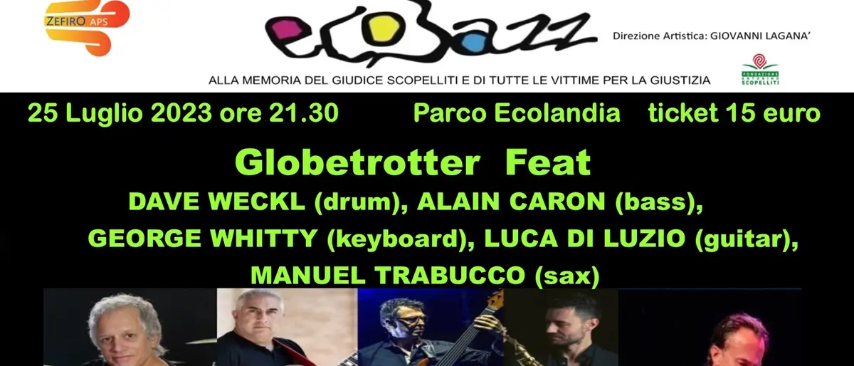 Reggio, Ecojazz presenta il live di Luca Di Luzio con il suo Globetrotter Project