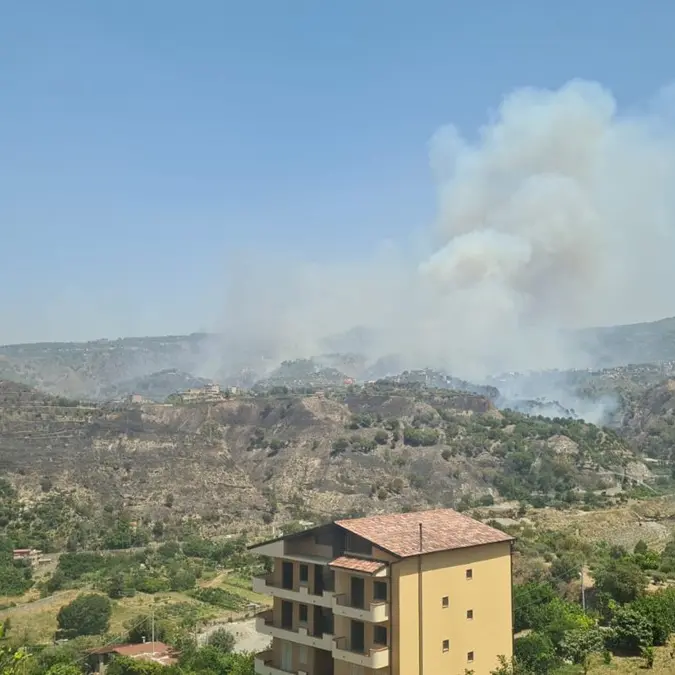 Incendi a Reggio, bonificata l'area di Mosorrofa grazie all'intervento incessante dei Vigili del Fuoco