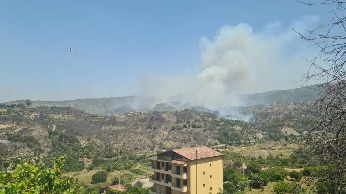 Incendi a Reggio, bonificata l'area di Mosorrofa grazie all'intervento incessante dei Vigili del Fuoco