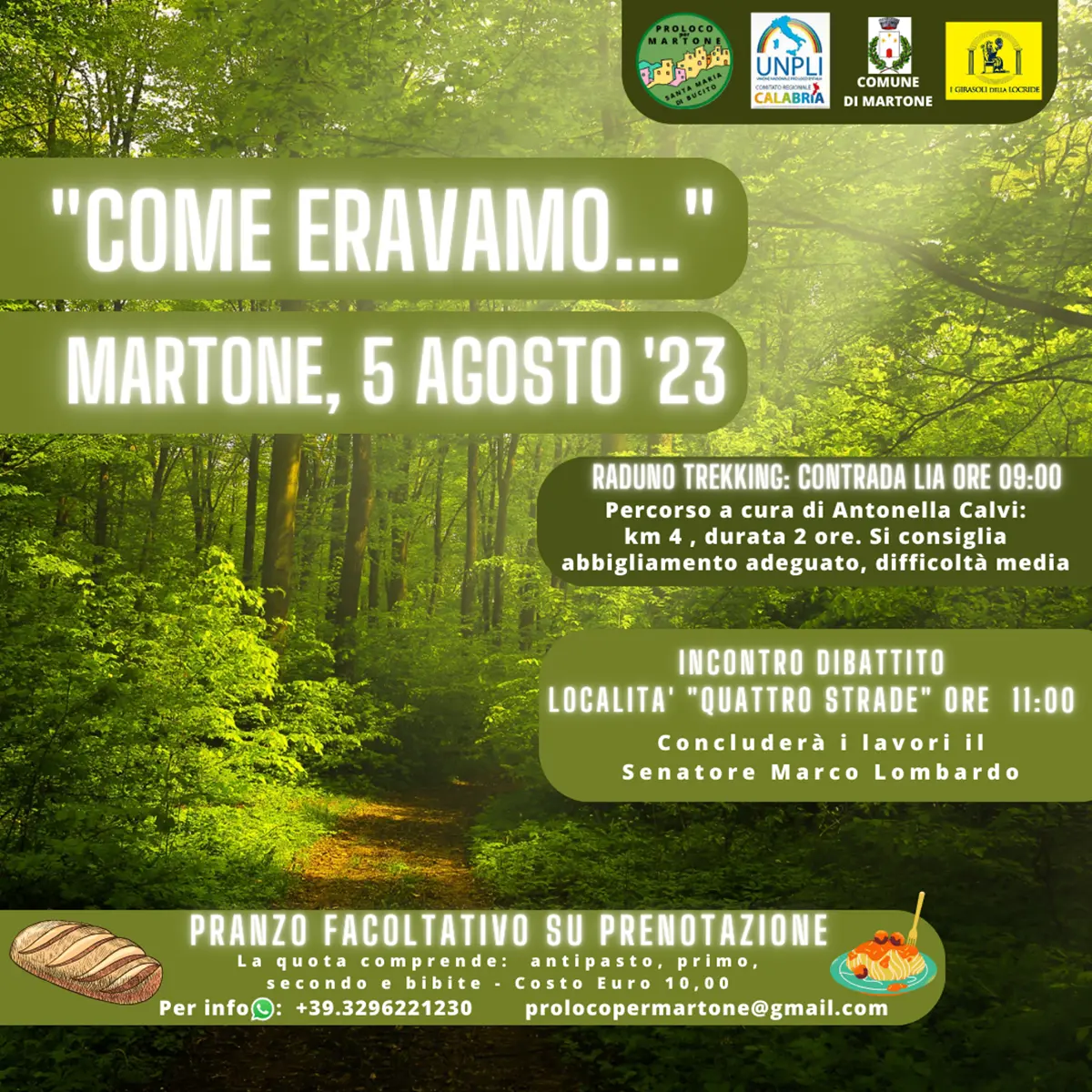 Martone, ultimo appuntamento della Pro Loco dedicato al territorio di Crini