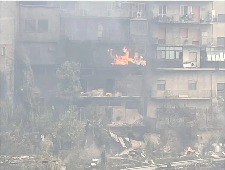 Allarme incendi, il Comitato Quartiere Mosorrofa scrive a istituzioni e forze dell'ordine