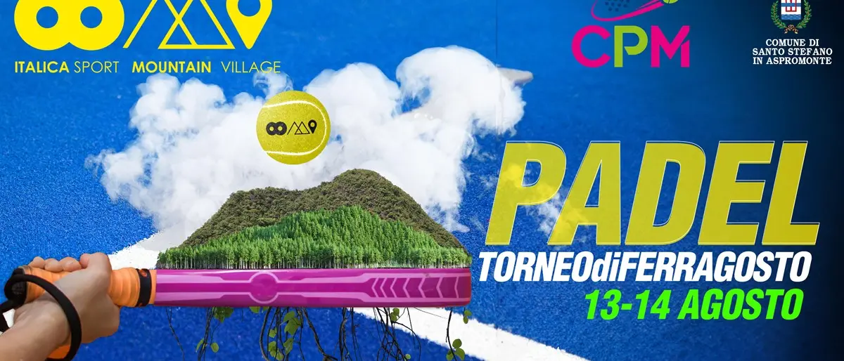 Padel in Aspromonte, aperte le iscrizioni al Torneo di Ferragosto a Cucullaro