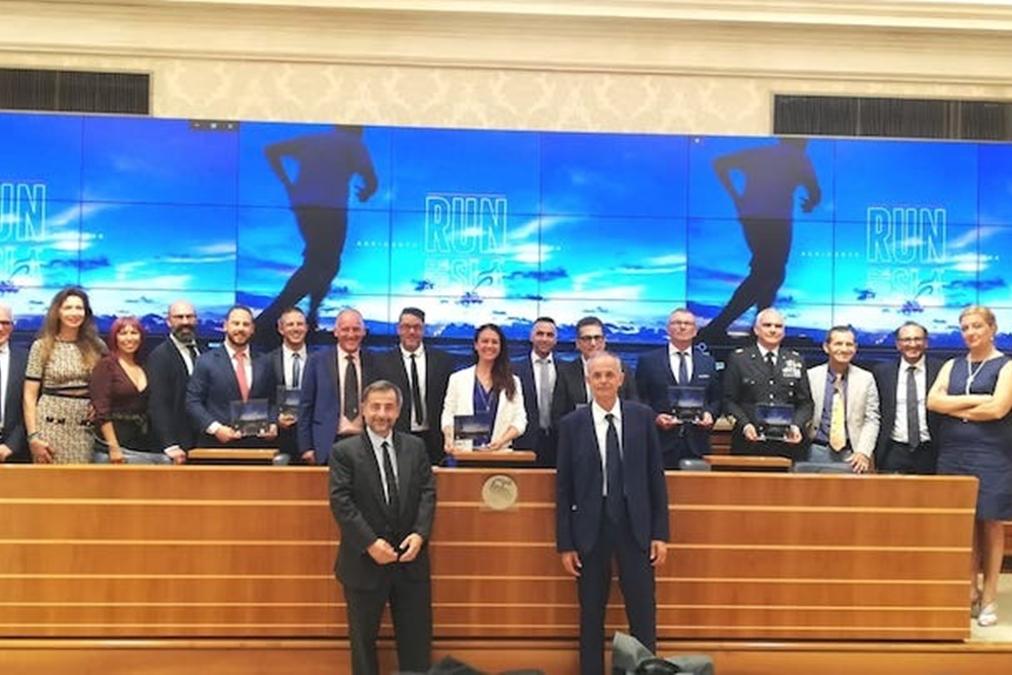 La reggina Giusy Versace presenta in Senato "Run for Sla"