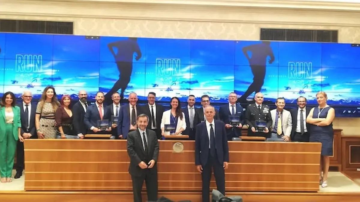 La reggina Giusy Versace presenta in Senato "Run for Sla"