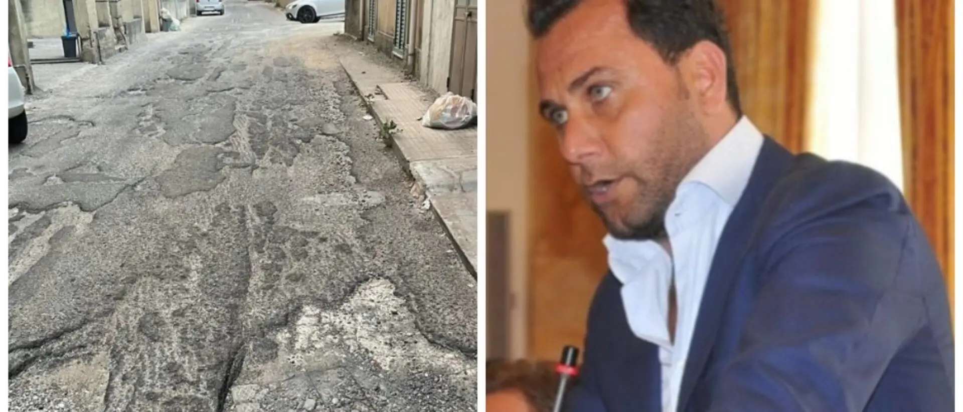 Reggio, Marcianó (Lega) : «Buche e carenza idrica nella periferia nord, i cittadini rivendicano dignità»