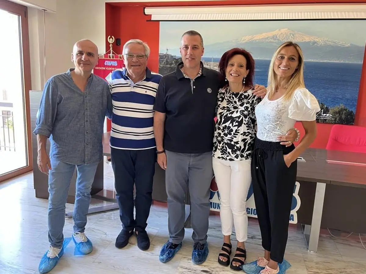 Reggio, l’Avis comunale OdV accoglie una delegazione della Lombardia