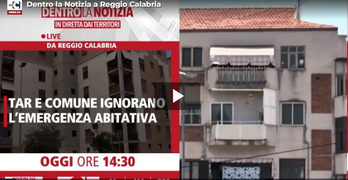 A \"Dentro la Notizia\" si torna a parlare di emergenza abitativa a Reggio Calabria