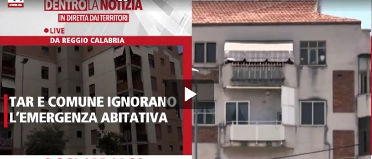 A \"Dentro la Notizia\" si torna a parlare di emergenza abitativa a Reggio Calabria