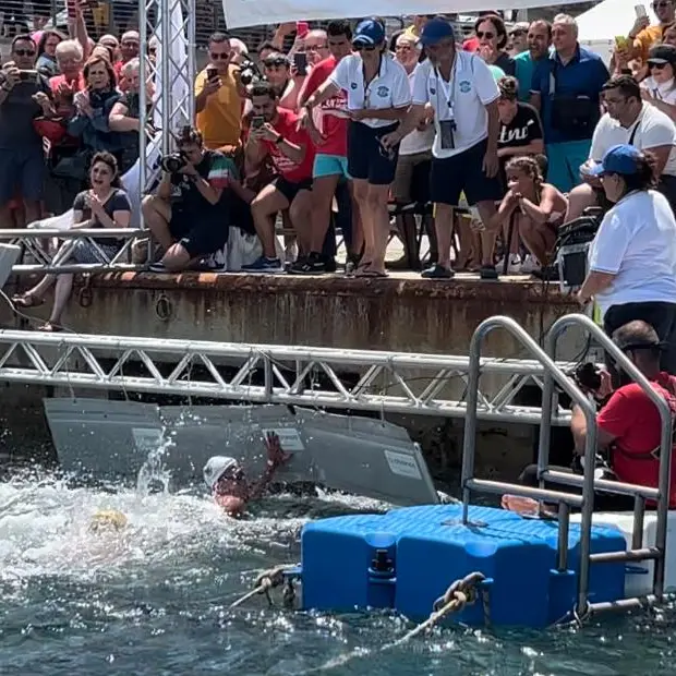 L'emozione della 59esima Traversata dello Stretto nel testa a testa tra il vincitore Sanzullo e Occhipinti - FOTOGALLERY
