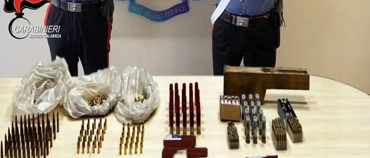 Melicucco, rinvenute armi e munizioni. Due denunce ed un arresto dei Carabinieri
