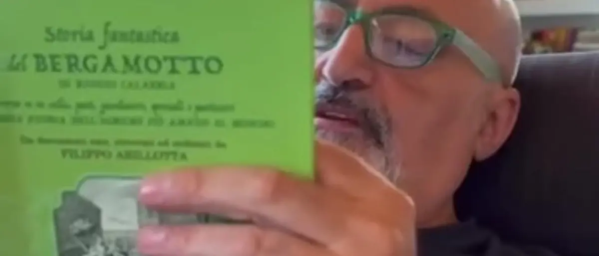 Luca Pappagallo affascinato dalla storia del bergamotto di Reggio Calabria