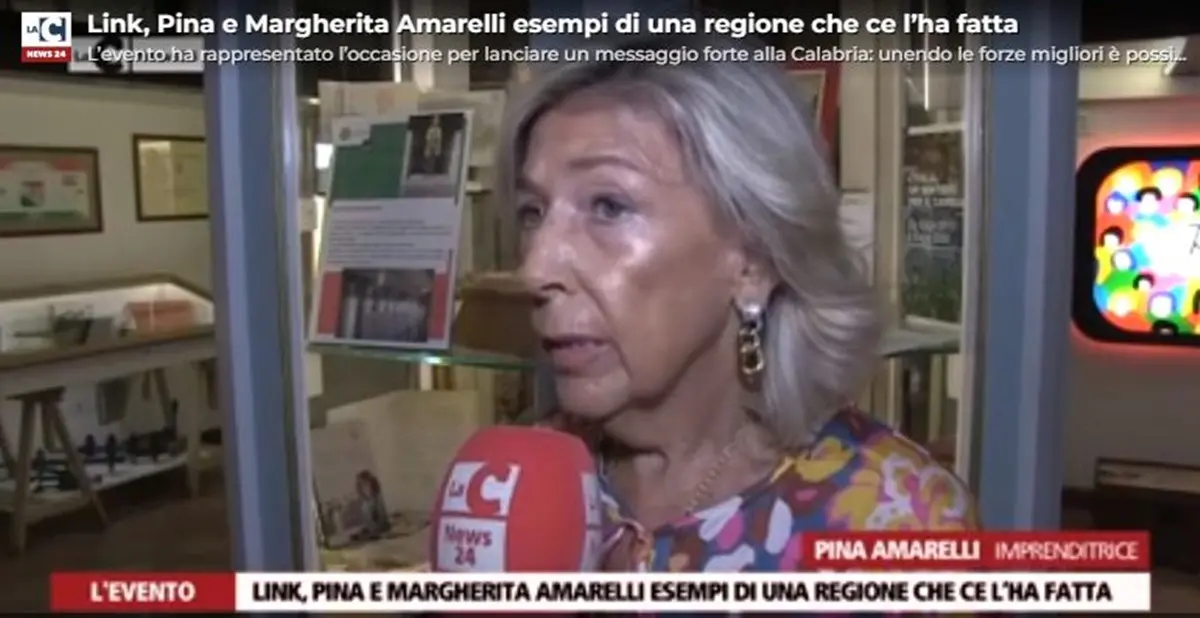 A Link l'imprenditrice Amarelli racconta l’orgoglio dell'essere calabresi