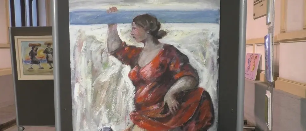 Reggio: desideri, emozioni e domande nelle tele di Michele Praticò - VIDEO E FOTOGALLERY