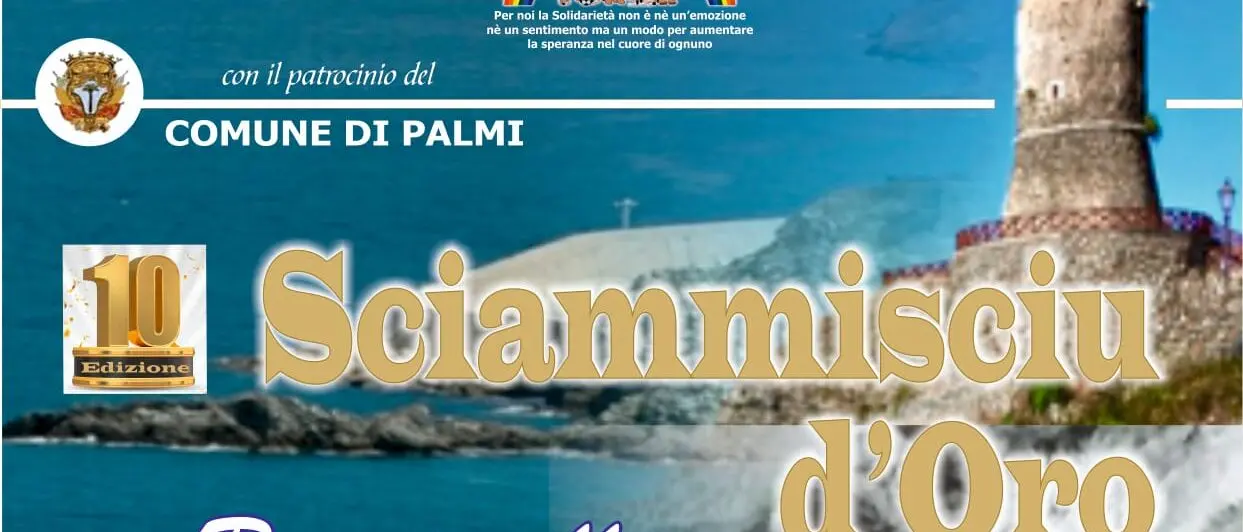Palmi, il premio “U Sciammisciu d’Oro” giunge alla sua decima edizione