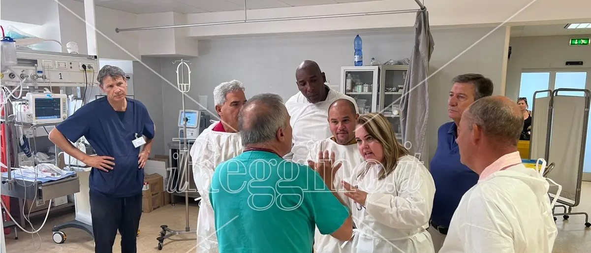 Sanità a Reggio, sono arrivati oggi i sei medici cubani al Gom - FOTOGALLERY