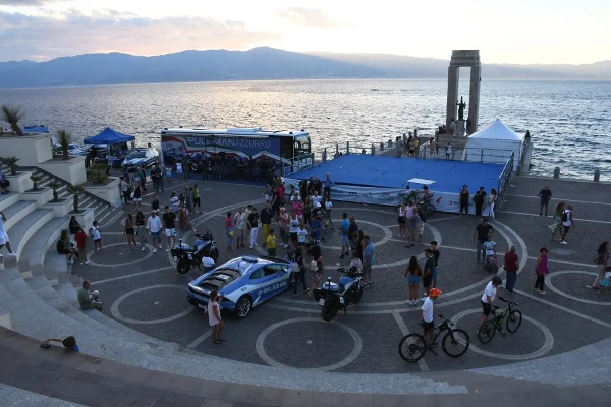 A Reggio l'evento della Polizia di Stato per promuovere la sicurezza stradale
