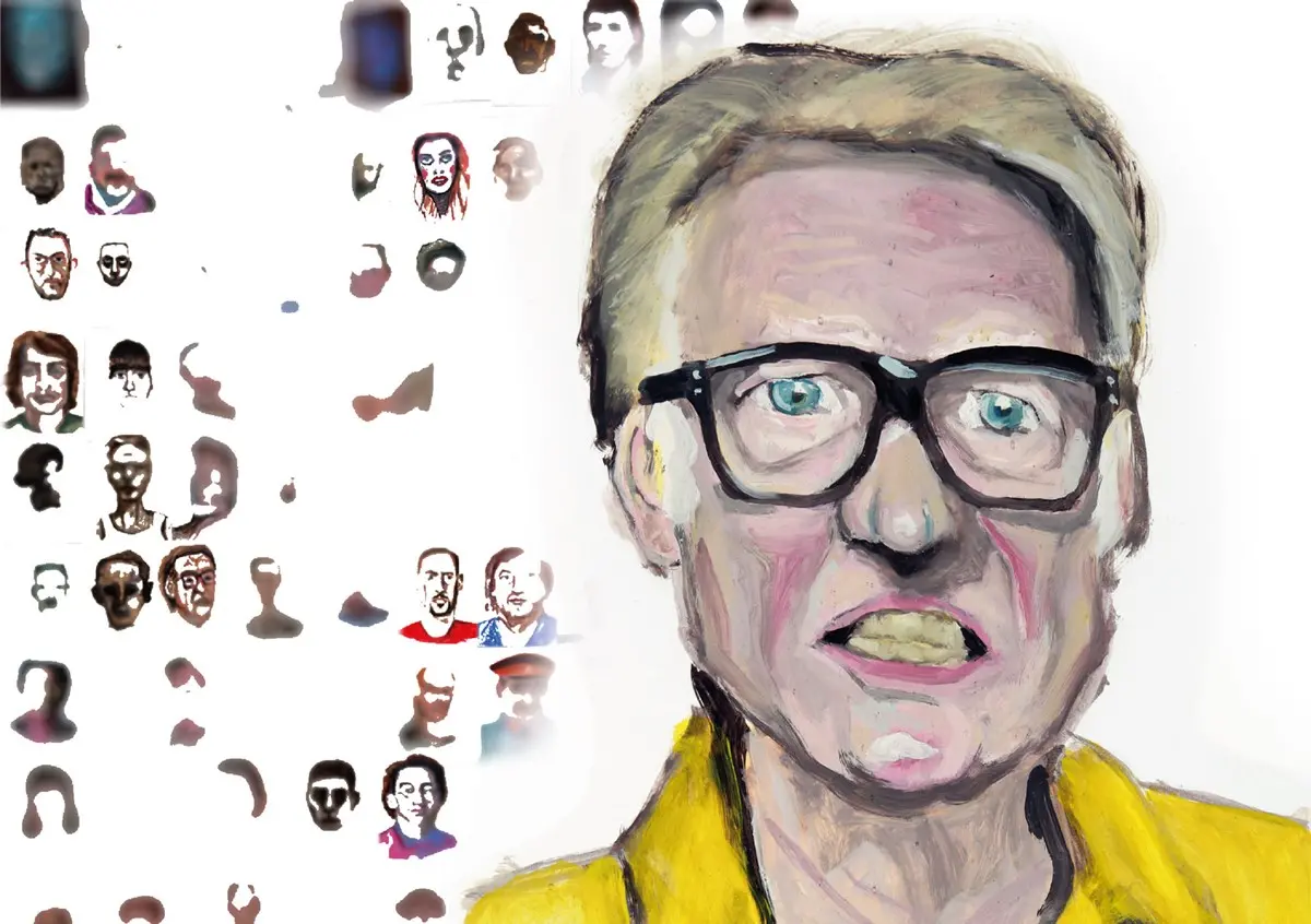 Reggio, personale di pittura di Giulio Manglaviti \"La folla è femmina\"