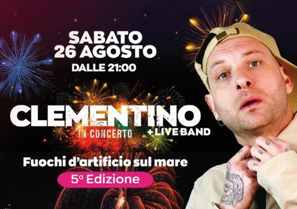 Reggio, il rapper Clementino con il suo nuovo live per la magica estate di Porto Bolaro