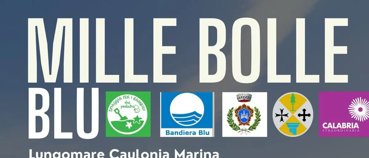Caulonia, al via la manifestazione intitolata “Mille bolle blu”