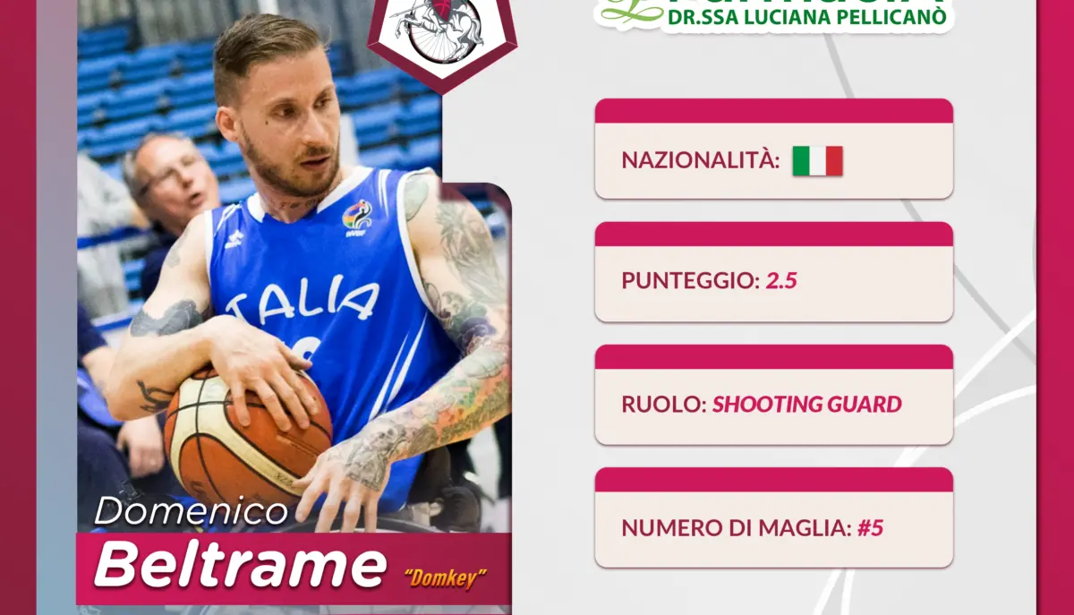 Reggio Bic, c'è il nuovo innesto Domenico Beltrame