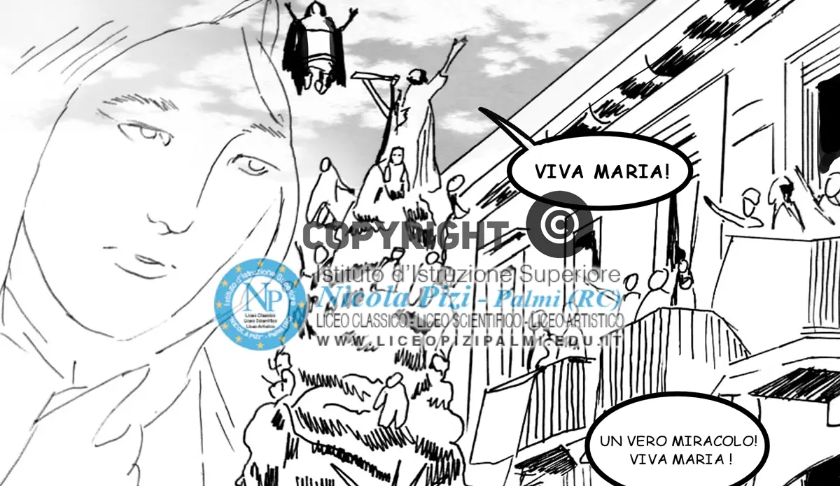 Palmi, gli studenti dell'istituto Pizi omaggiano la Varia con una storia a fumetti