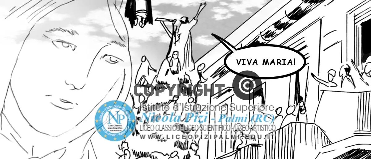 Palmi, gli studenti dell'istituto Pizi omaggiano la Varia con una storia a fumetti