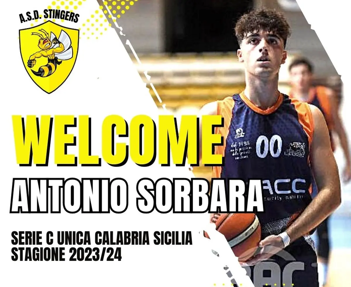 Basket, Antonio Sorbara alla Stingers Reggio Calabria