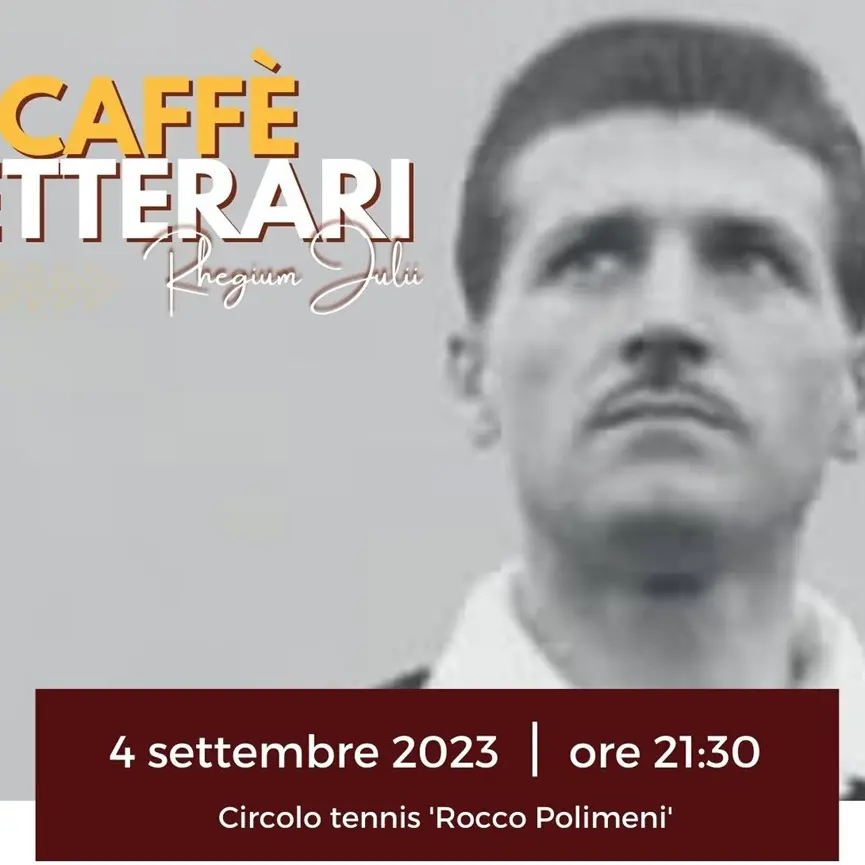 Reggio, Rosario Lo Bello ospite dei Caffè Letterari del Rhegium Julii