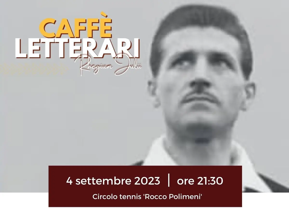 Reggio, Rosario Lo Bello ospite dei Caffè Letterari del Rhegium Julii