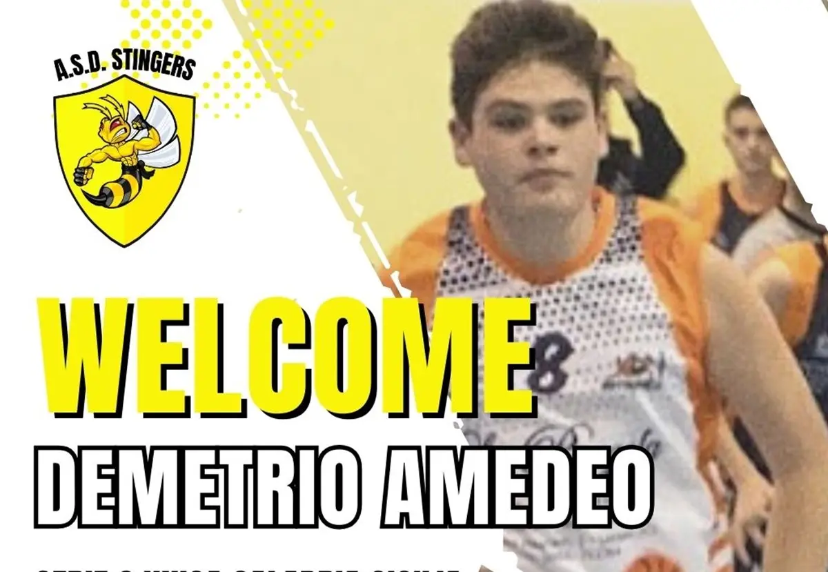 Basket, in casa Stingers arriva Demetrio Amedeo