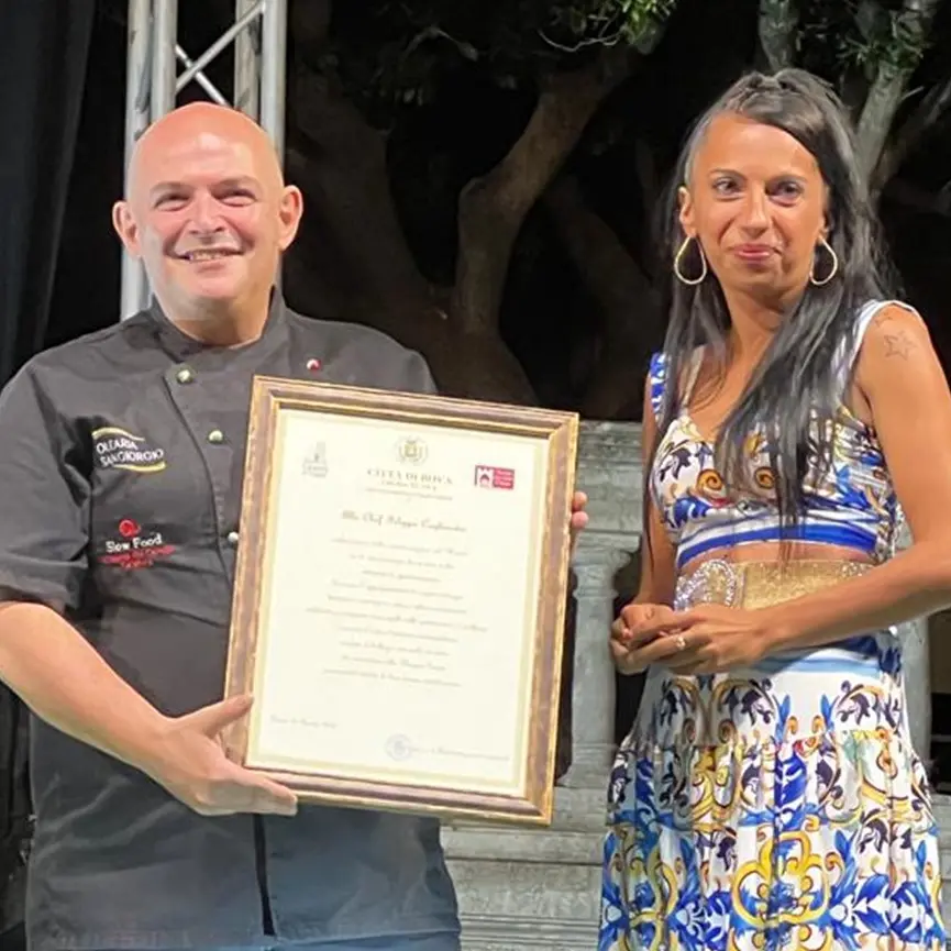 Bova, allo Chef Filippo Cogliandro il Premio “Gastronomia identitaria”