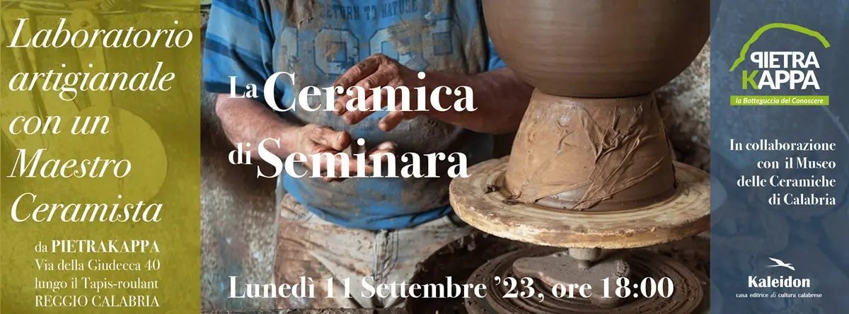 Reggio, alla Botteguccia di Pietrakappa laboratorio di ceramica con il maestro Condurso