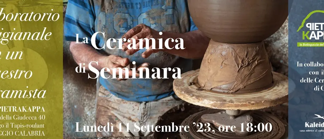 Reggio, alla Botteguccia di Pietrakappa laboratorio di ceramica con il maestro Condurso