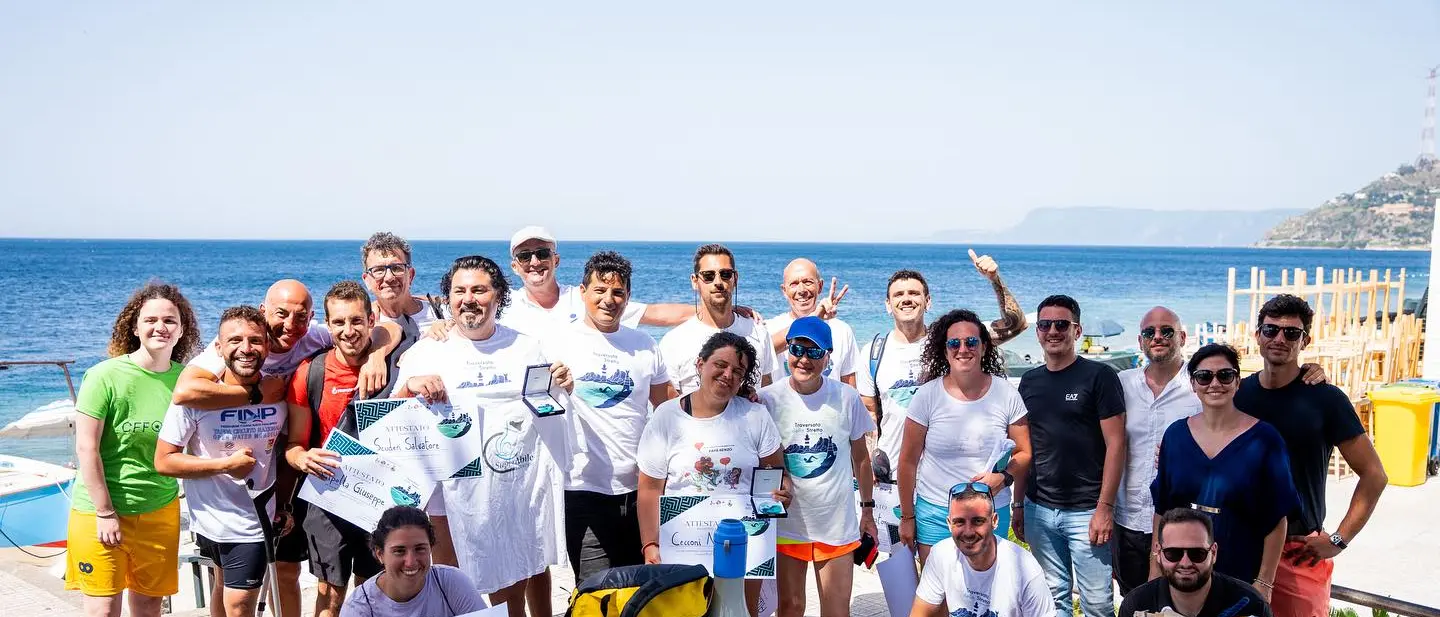 Traversata dello Stretto amatoriale, concluso un evento di sport all'insegna dell'inclusione