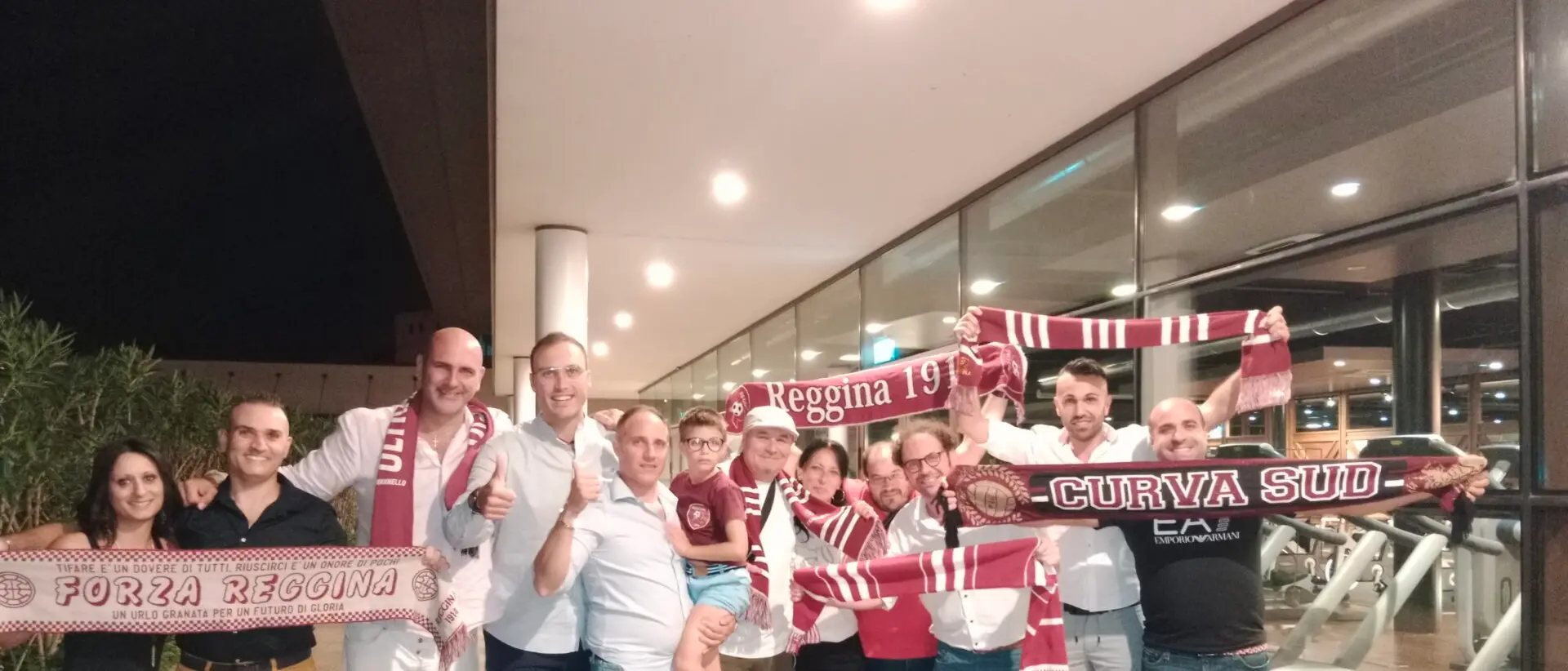 Dal Triveneto con l'amaranto nel cuore: il gruppo \"Identità Reggina\" si è riunito a Vicenza