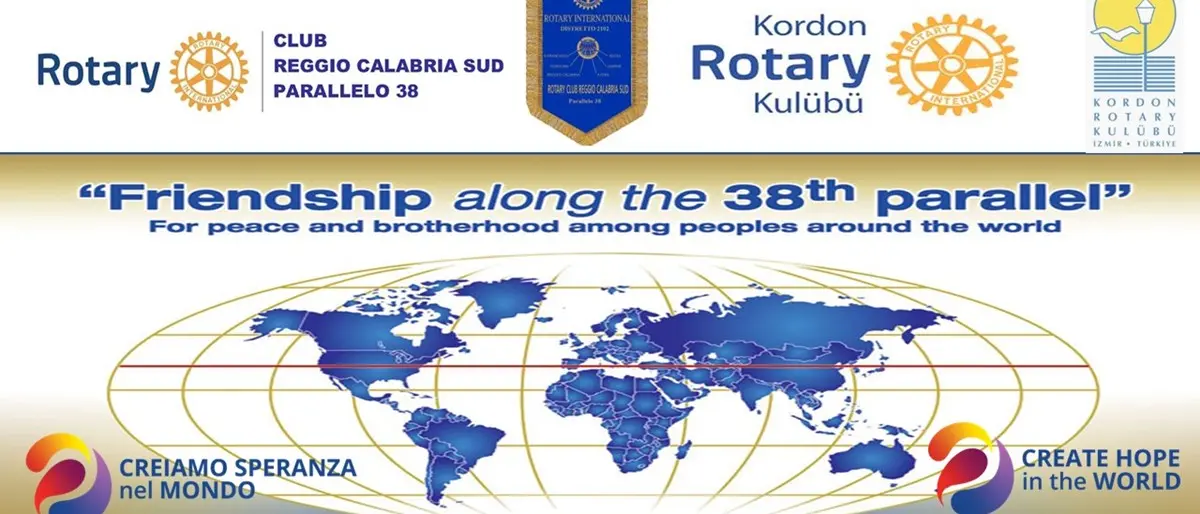 I Rotary Club di Reggio e Smirne insieme nel segno della pace e della comprensione tra i popoli