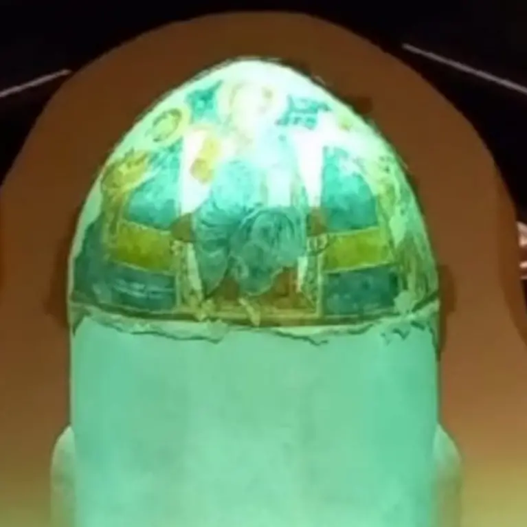 Caulonia, l’affresco Bizantino si colora di verde per la XVI giornata nazionale sulla Sla