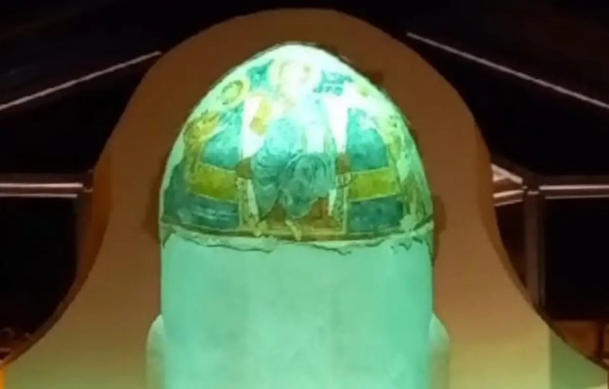 Caulonia, l’affresco Bizantino si colora di verde per la XVI giornata nazionale sulla Sla