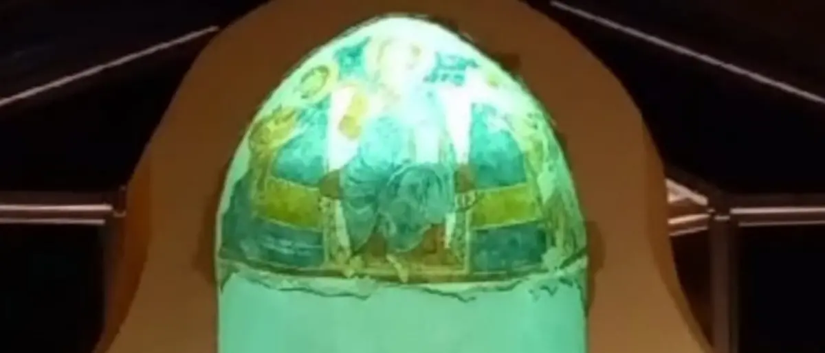 Caulonia, l’affresco Bizantino si colora di verde per la XVI giornata nazionale sulla Sla