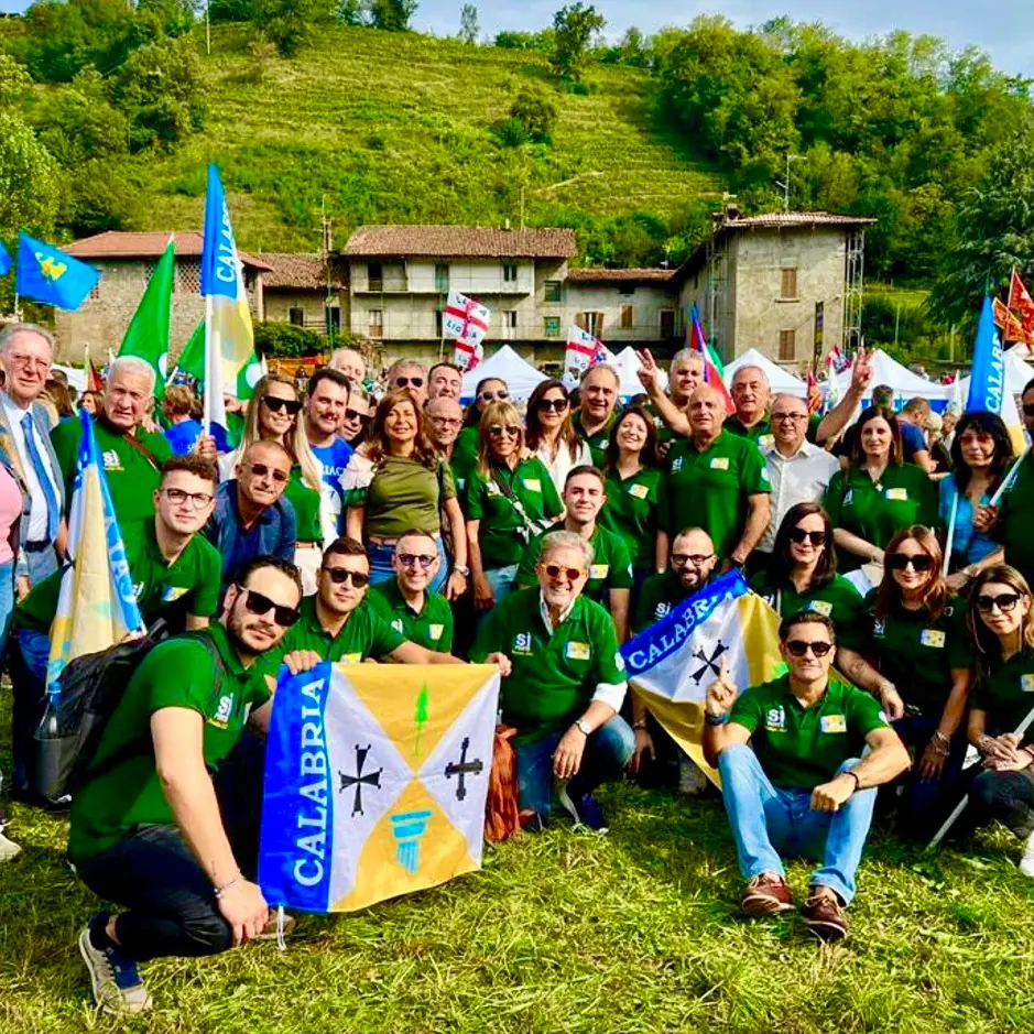 Raduno di Pontida, la Lega promuove le eccellenze gastronomiche calabresi