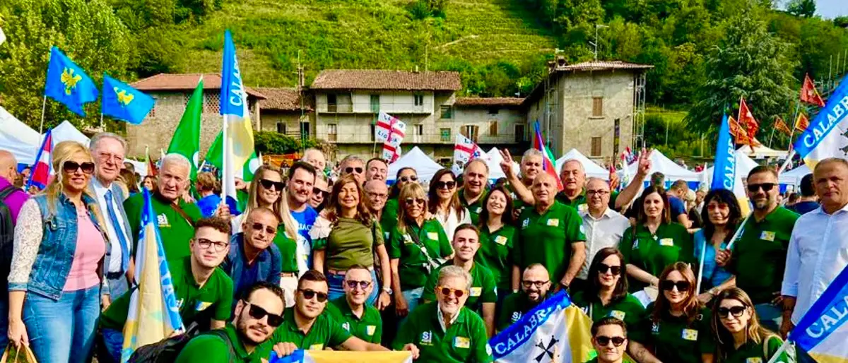Raduno di Pontida, la Lega promuove le eccellenze gastronomiche calabresi