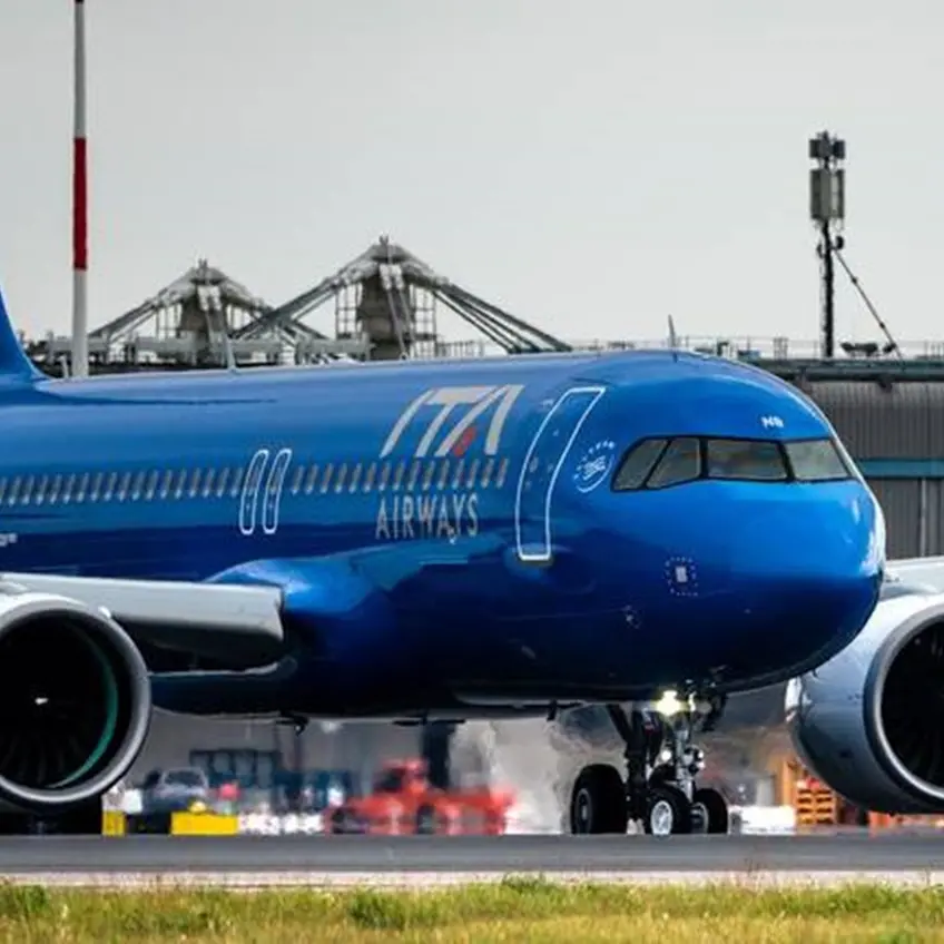 Ita Airways ripristina il volo mattina-sera Reggio-Milano Linate
